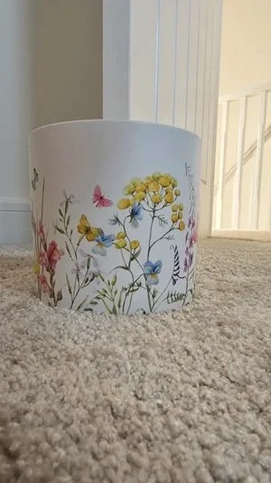 Spring Meadow Floral Ceramic Plant Pot