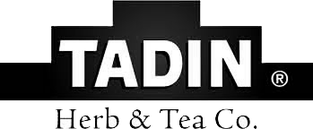 TADIN Herb & Tea Co. logo with black and white design