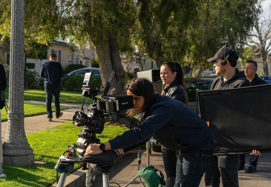 BTS for commercial shoot for Mercury Insurance 