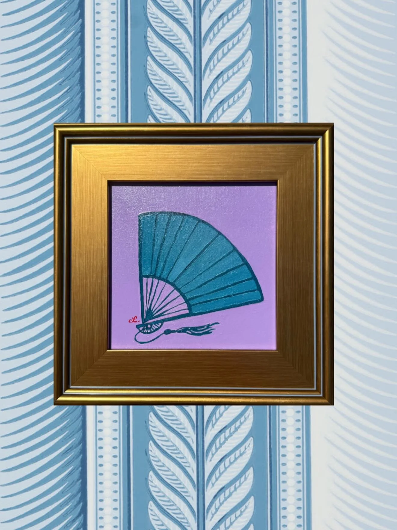 Small art, big impact. 🪭🖼️

If you&rsquo;re looking for that one &ldquo;missing piece&rdquo; for a gallery wall or a bedside table, these fans are it. Framed in gold and layered with texture, they&rsquo;re a celebration of the objects we choose to 