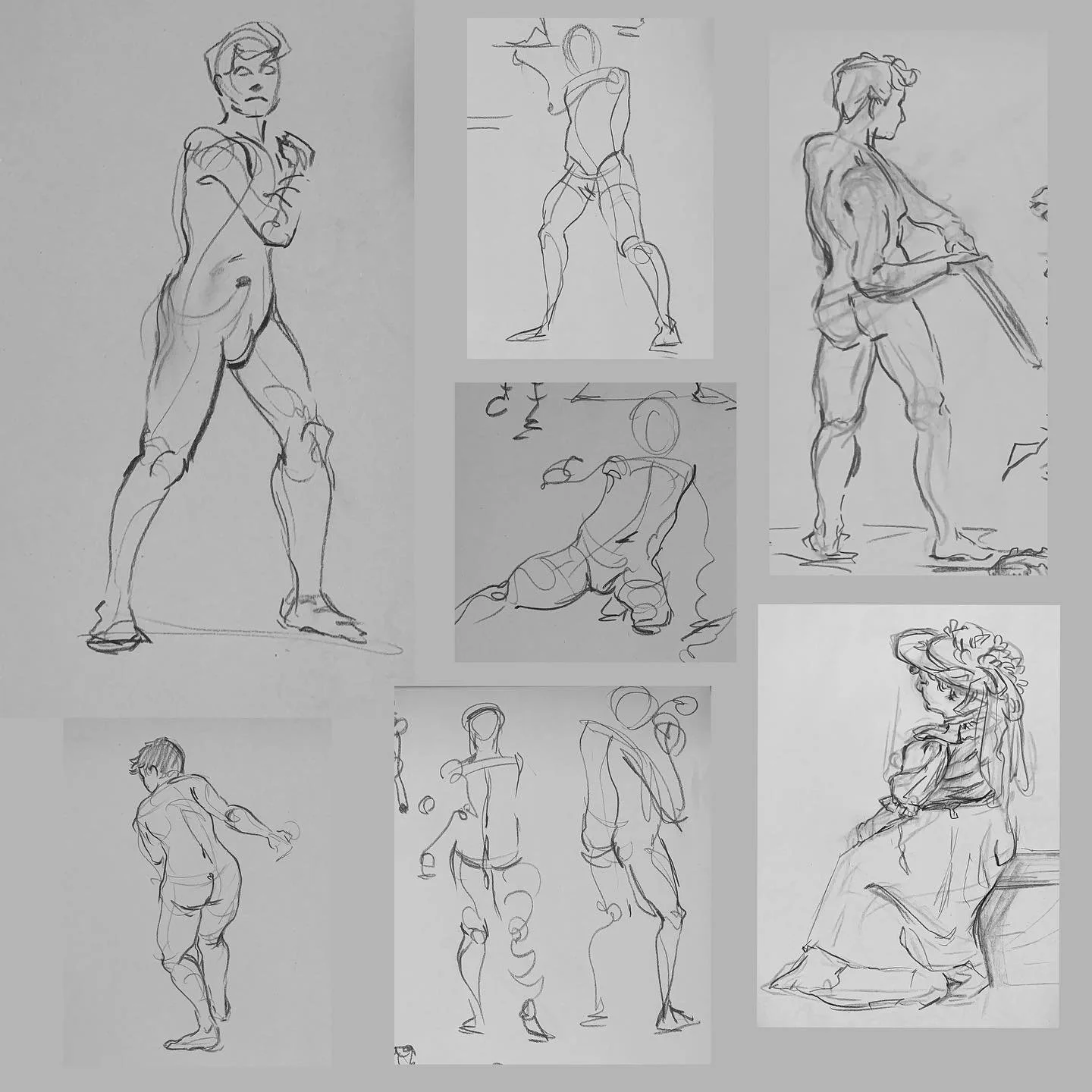lil bit of stuff from narrative gesture + my bff mr.duck 🦆

#gesturedrawing #figuredrawings #charcoalfigure #figuregesture #charcoalpencil ..