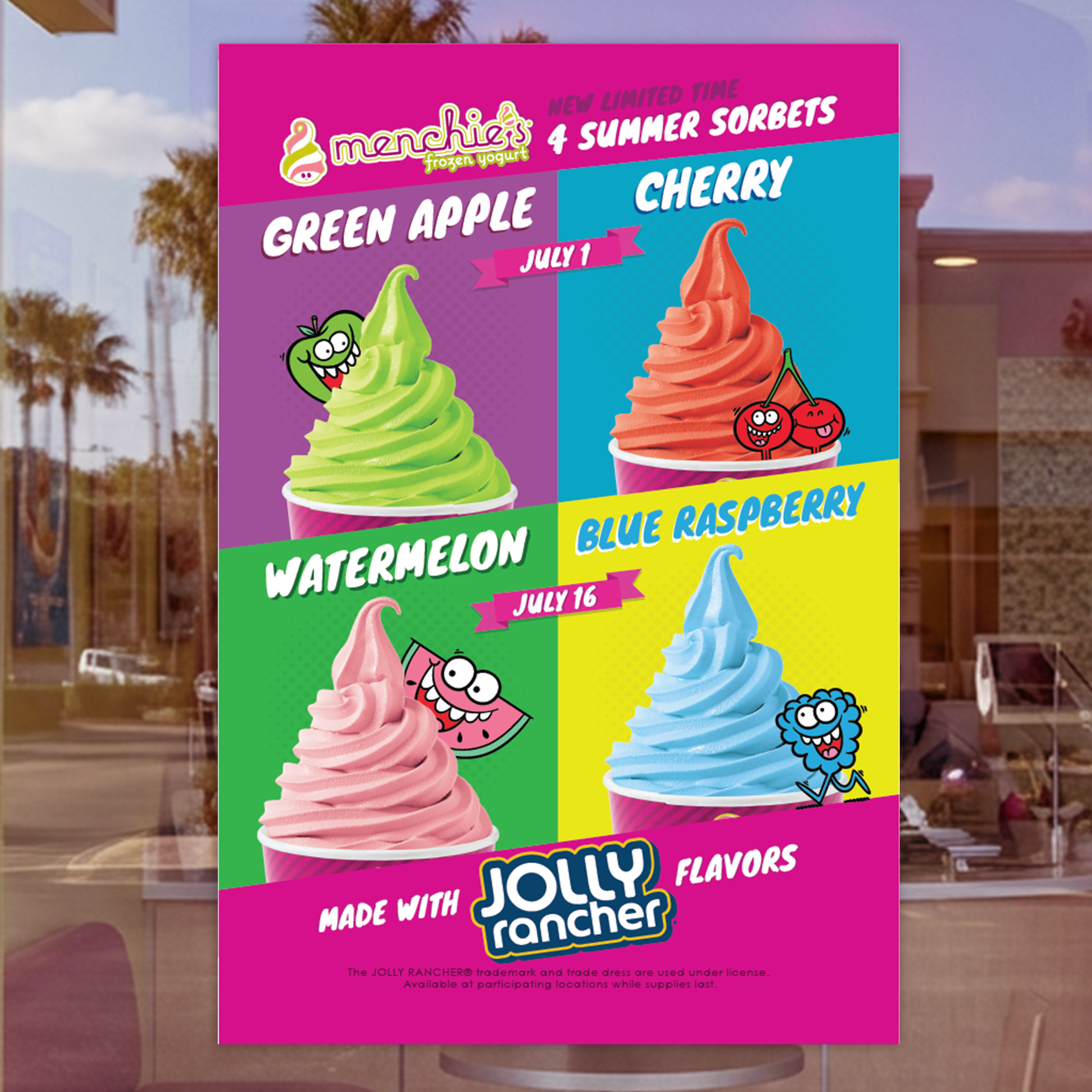 MENCHIE’S FROZEN YOGURT