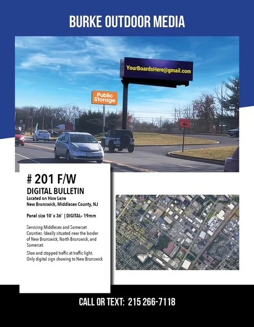 Cheap and Affordable Outdoor advertising in Brunswick NJ