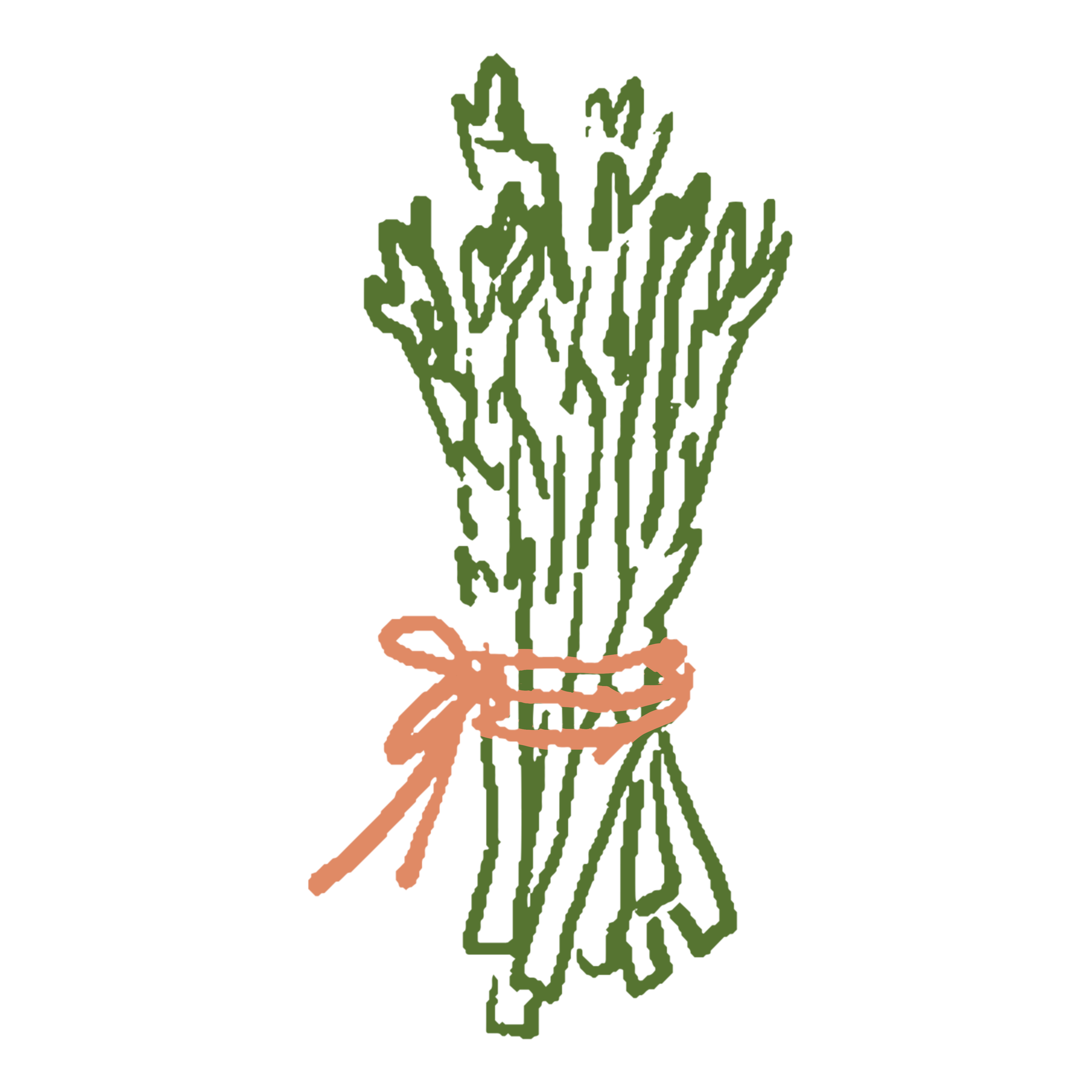 Outline of the state of Arizona filled with a cactus design in green and brown colors.