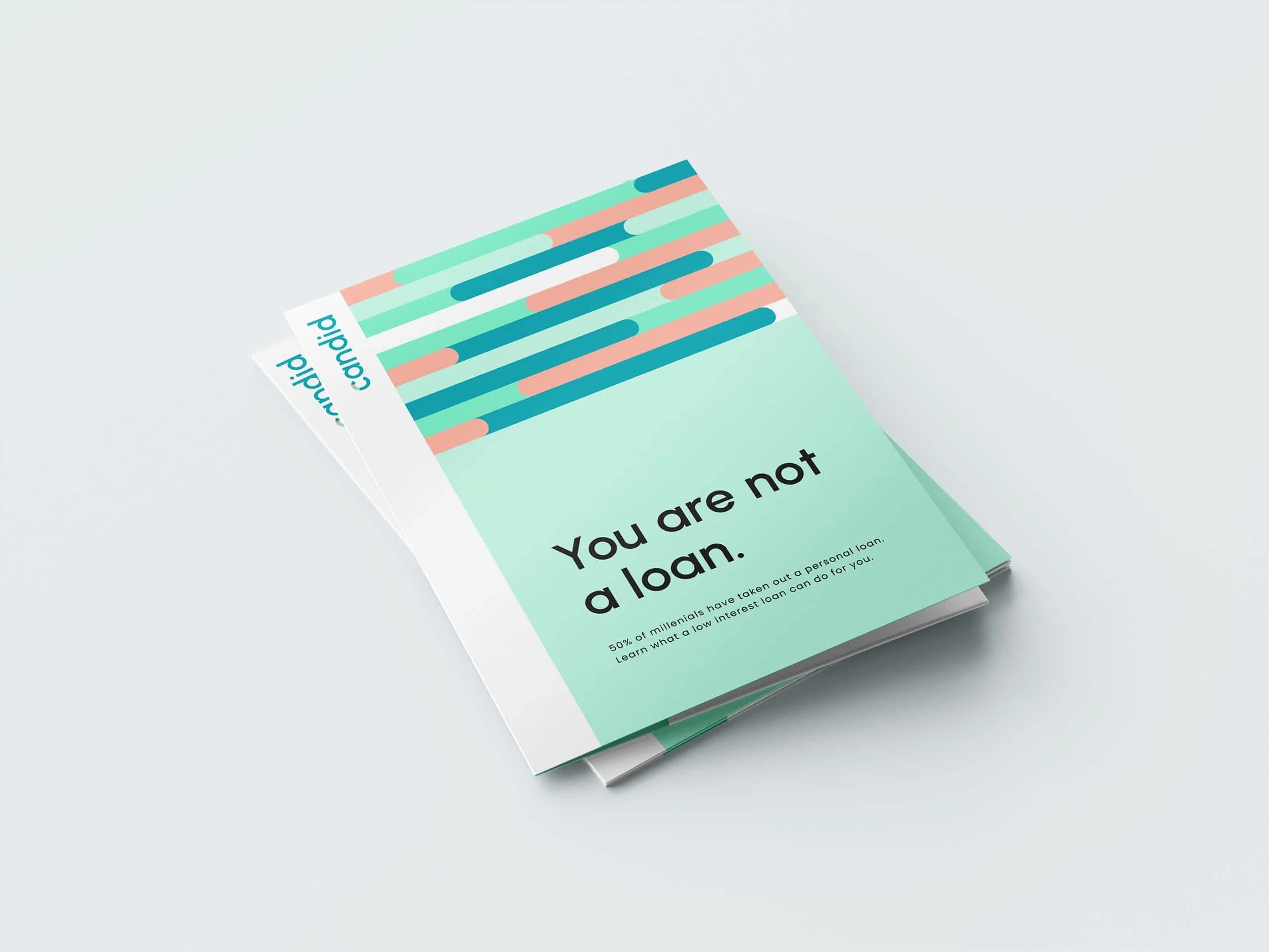 branded candid folder reads you are not a loan