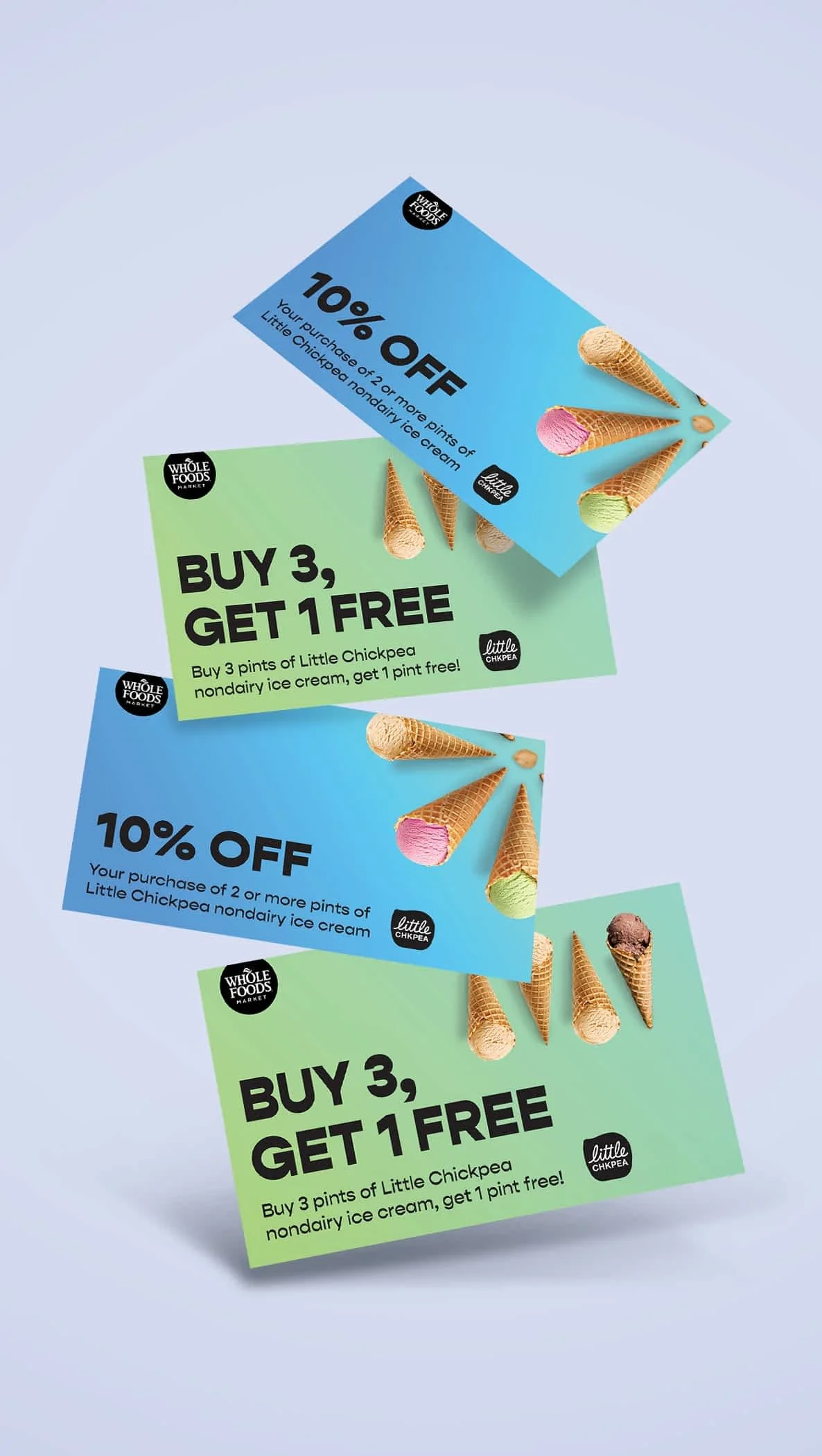 branded coupons for little chickpea nondairy ice cream