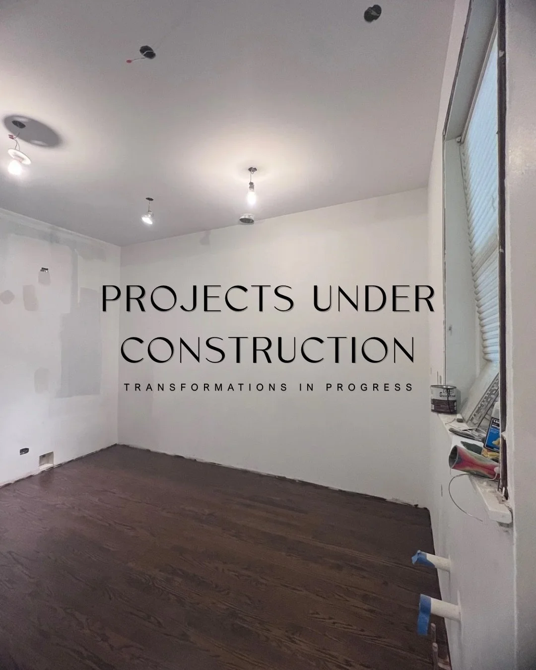 A little construction update 👀 

Three projects, three very different transformations. 

We Absolutely love seeing that moment when the 3D rendering starts to become a reality. One project is getting VERY close to the end! 

More to come once the sp