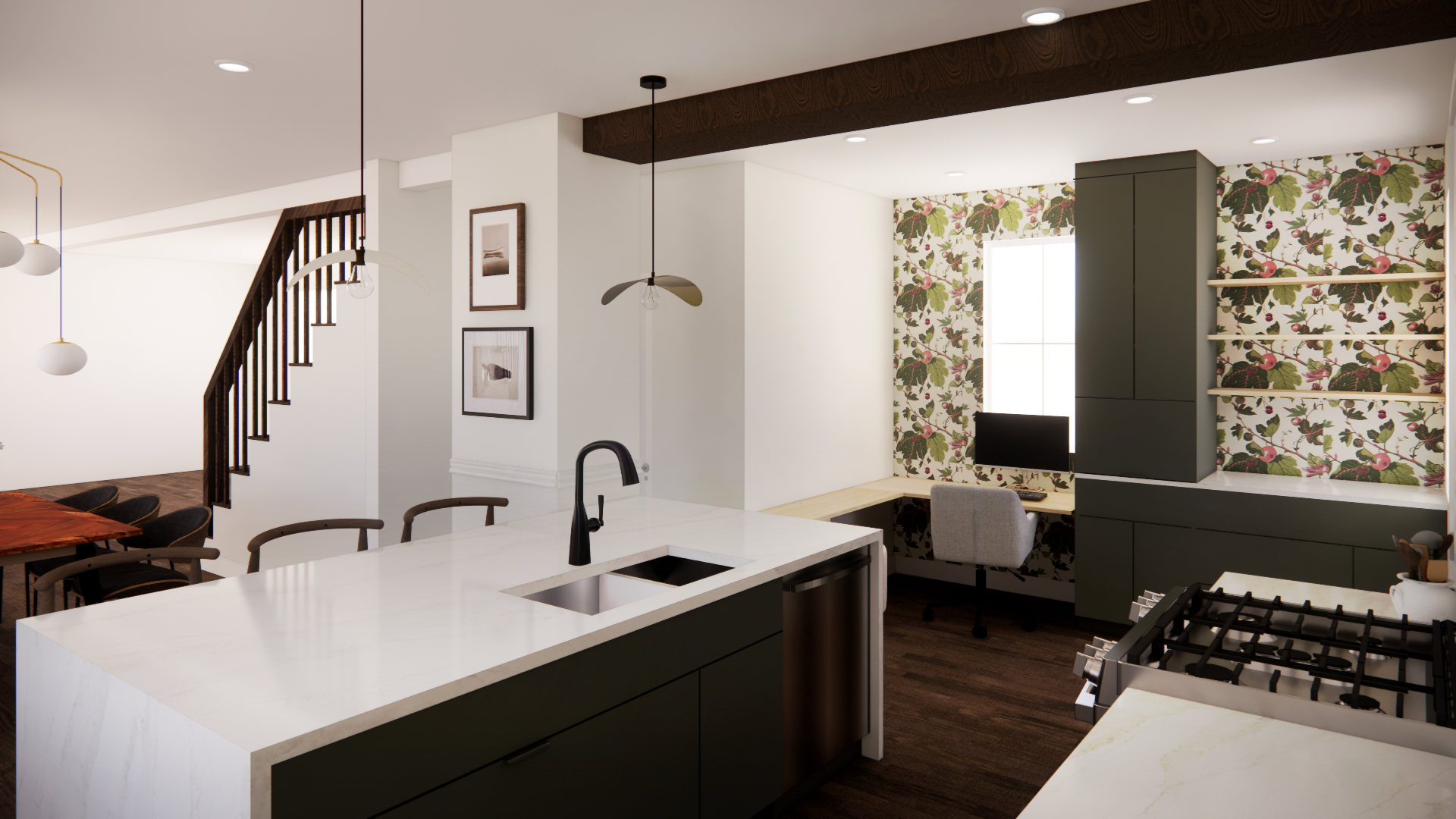 Roscoe Village Kitchen Renovation