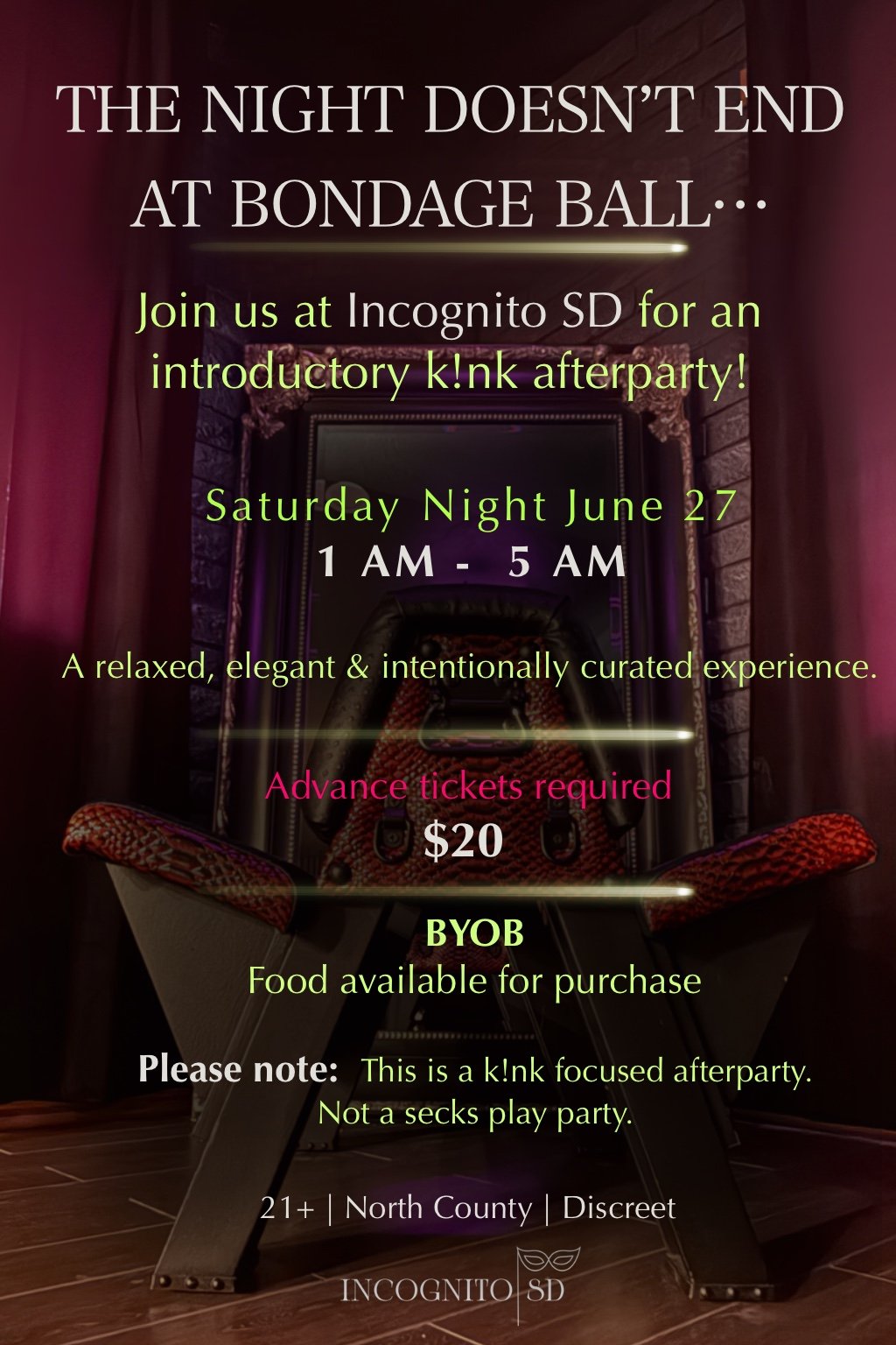 Bondage Ball After Party