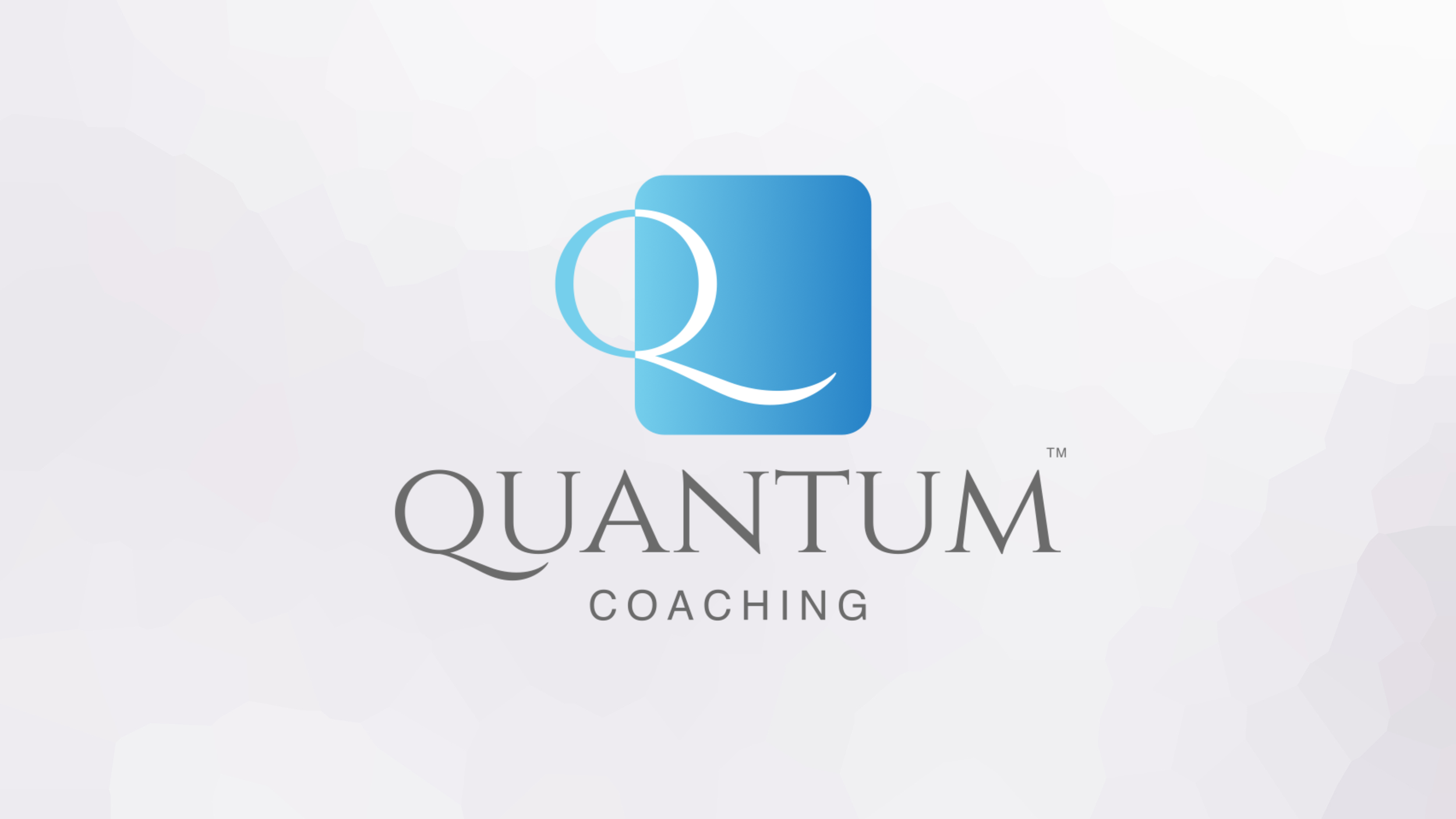 Logo for Quantum Coaching with a stylized letter Q inside a blue square and the text 'Quantum Coaching' below.