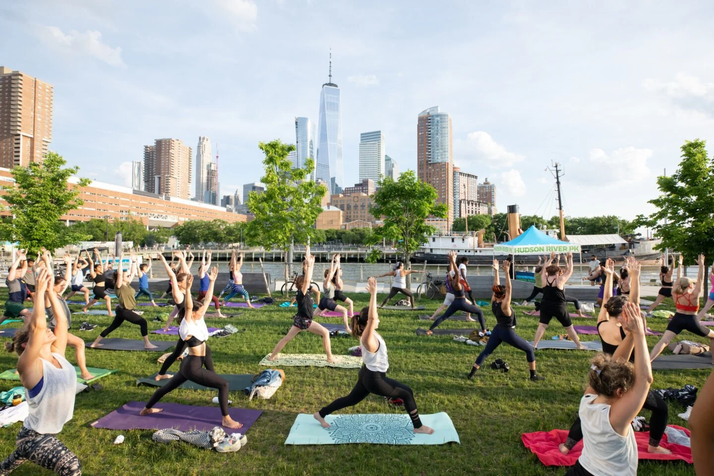 Yoga Flow @ Summer on the Hudson Kick-off Event