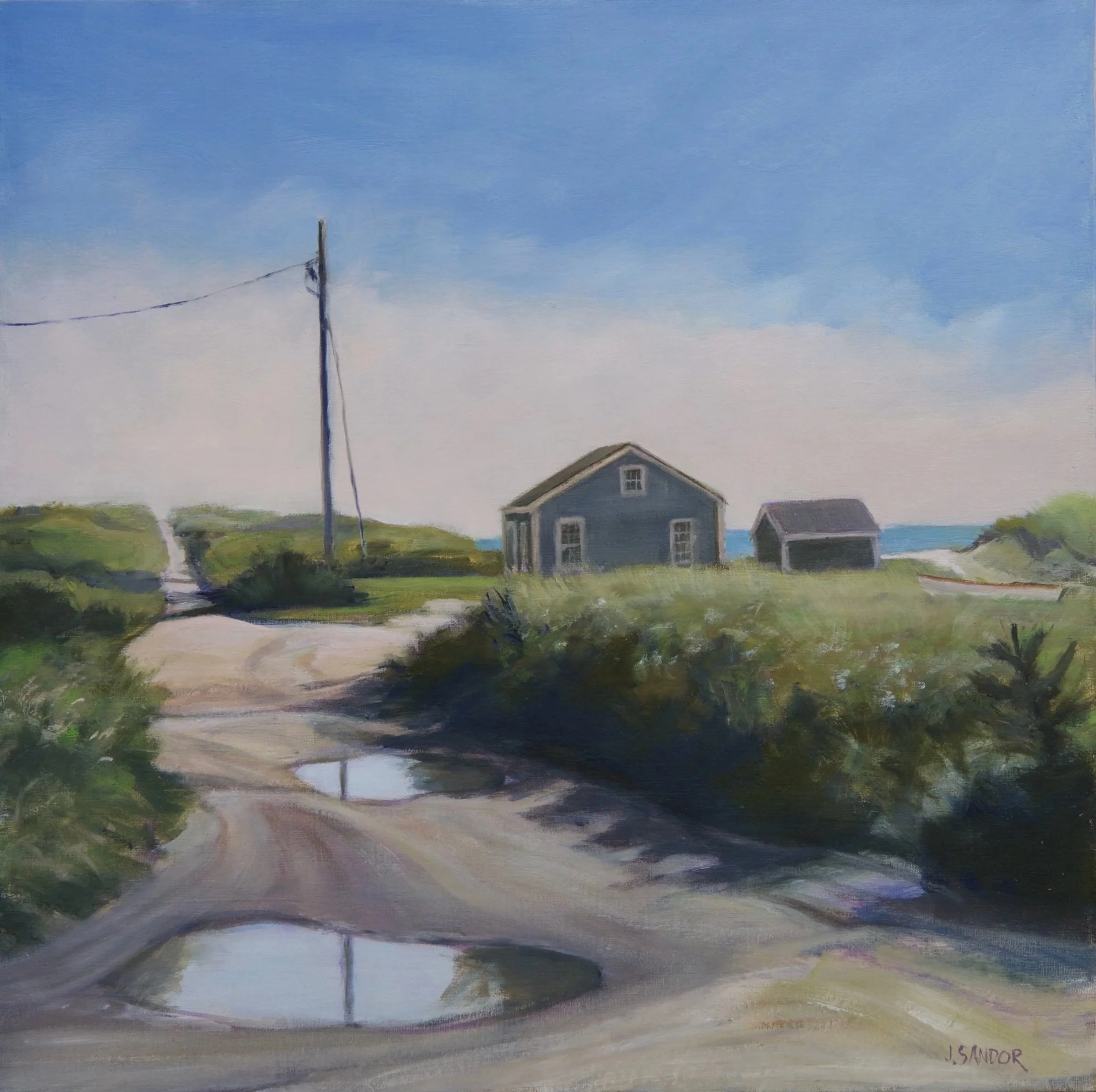 Madaket · oil on panel · 12 × 12 in. Private Collection 
