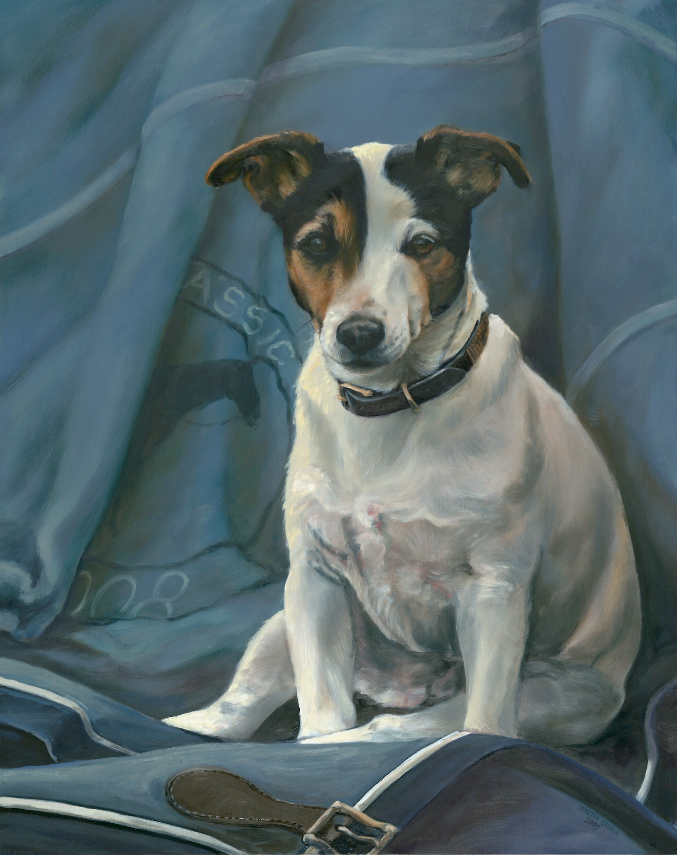 Mighty Dog · oil on linen · 16 × 20 in. Private Collection