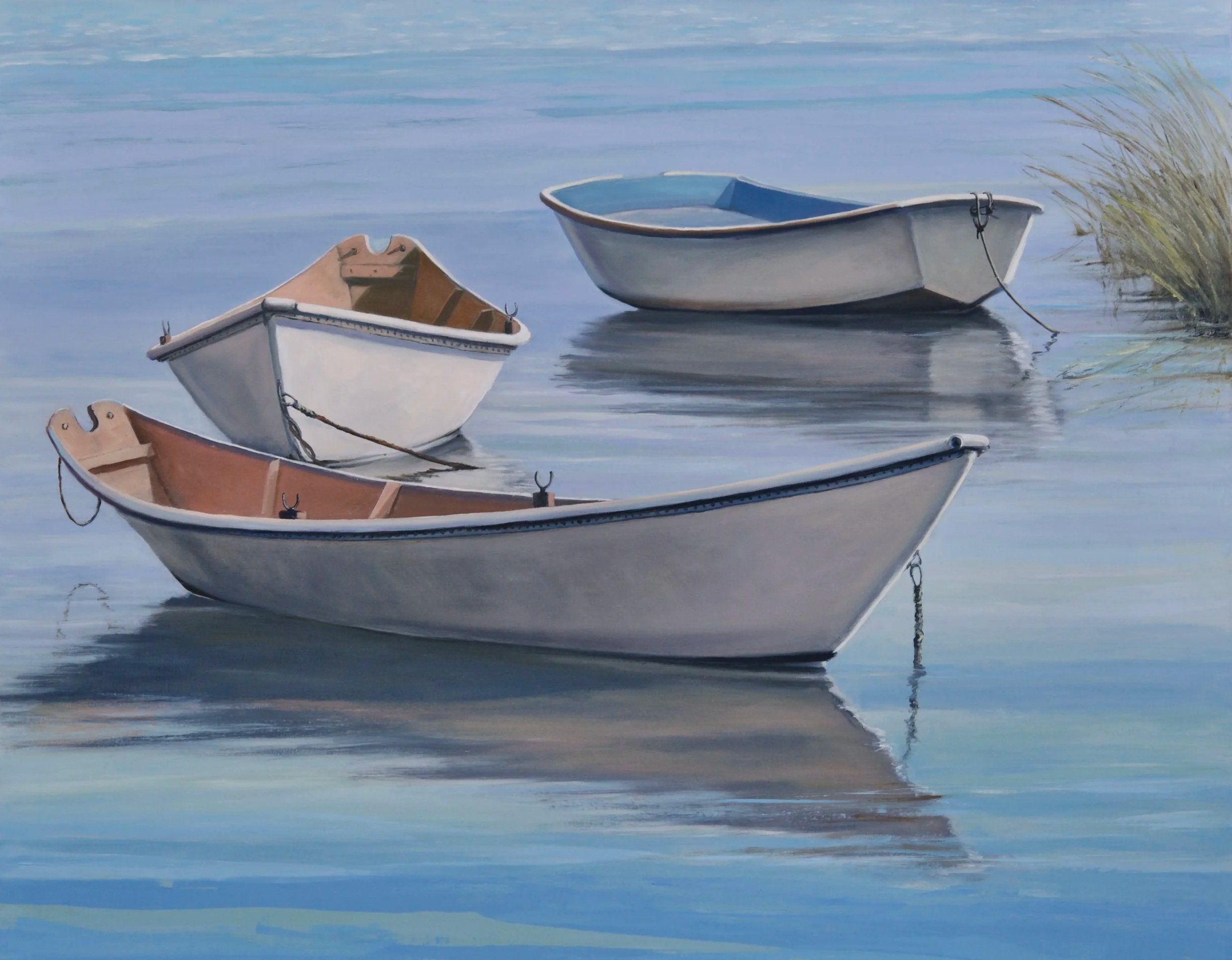  Morning Calm · oil on linen · 34 × 42 in.  $7,500