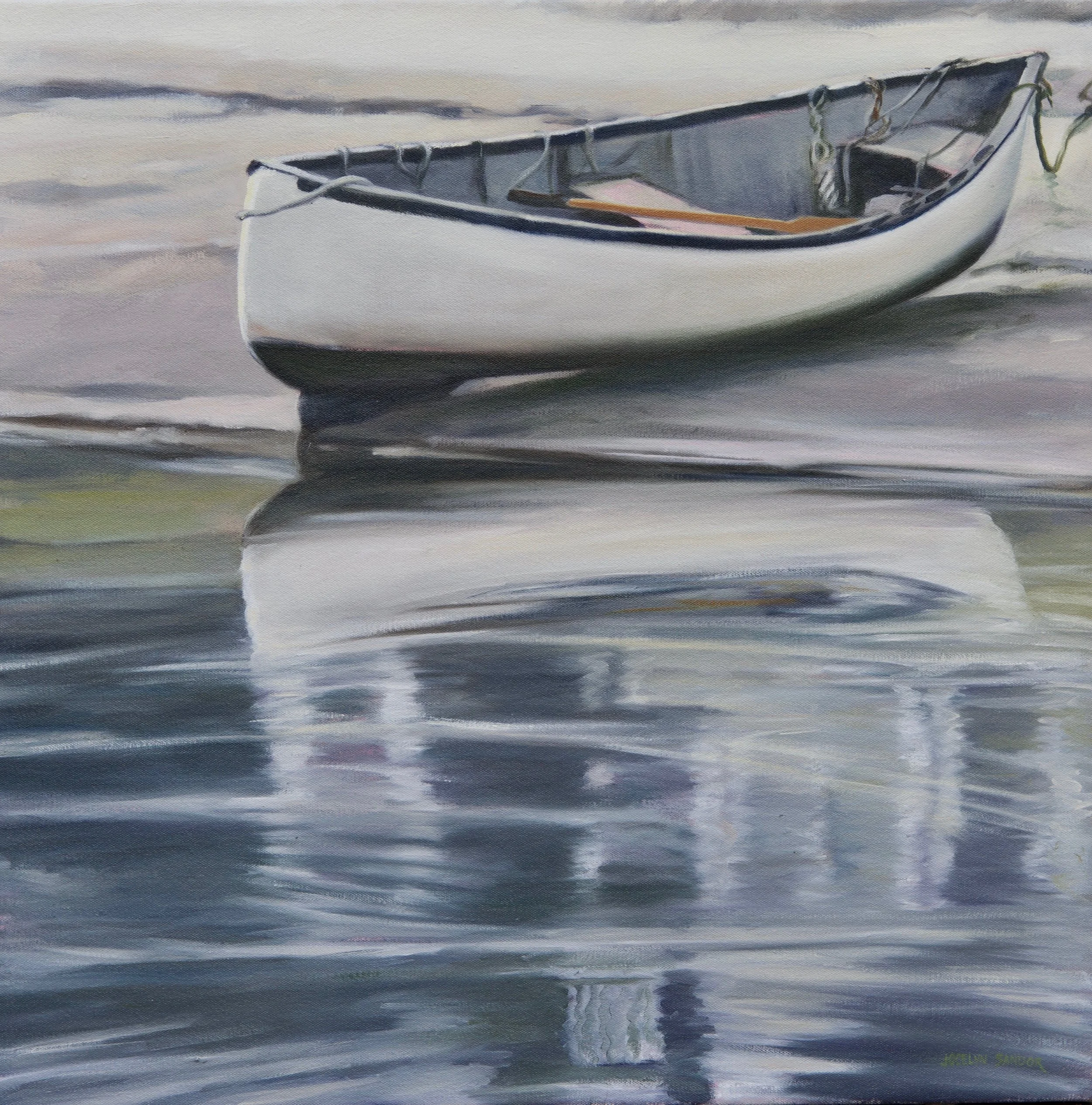 Beached · oil on canvas · 24 × 24 in. Private Collection 