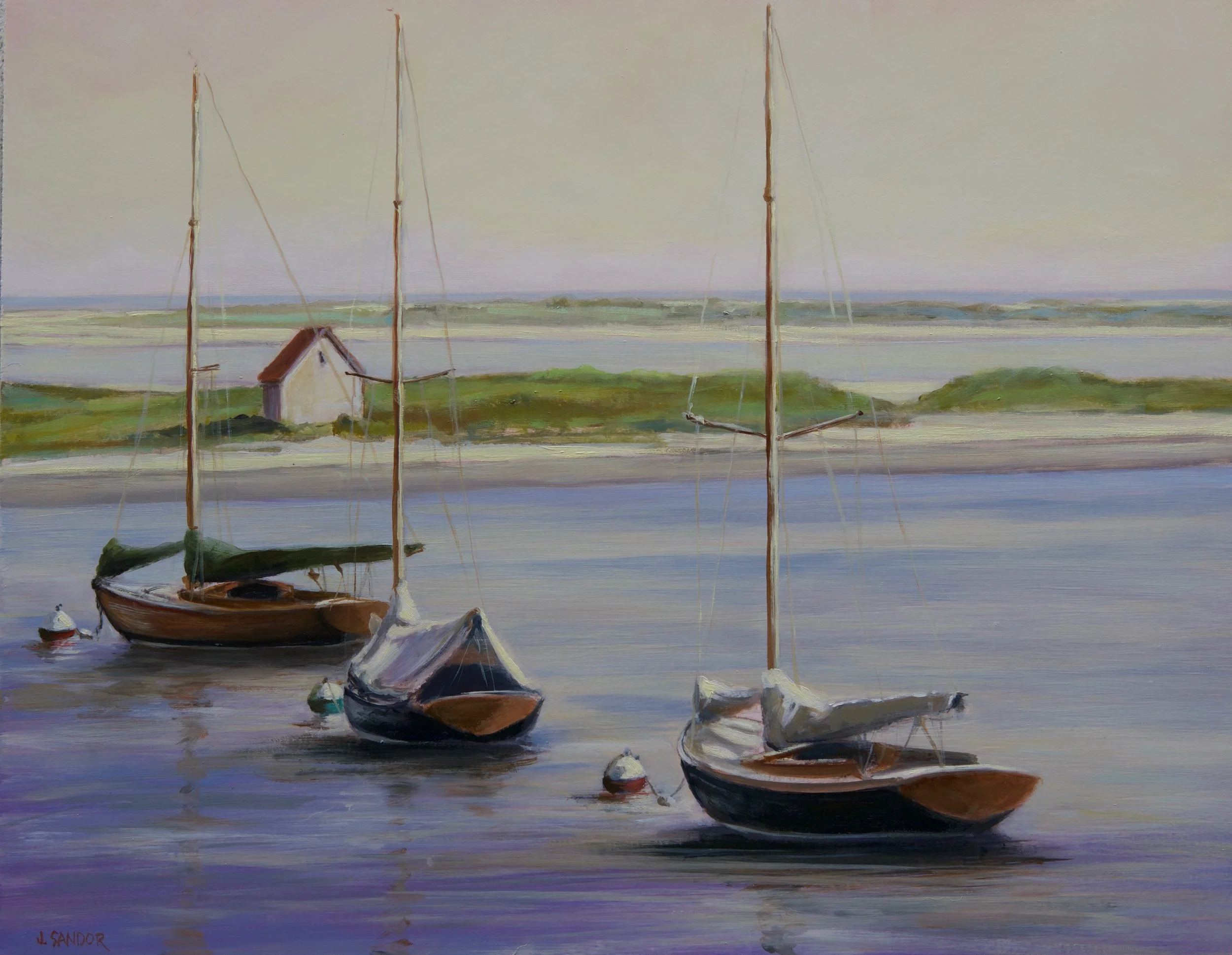 Brant Point · oil on canvas · 16 × 20 in. Private Collection