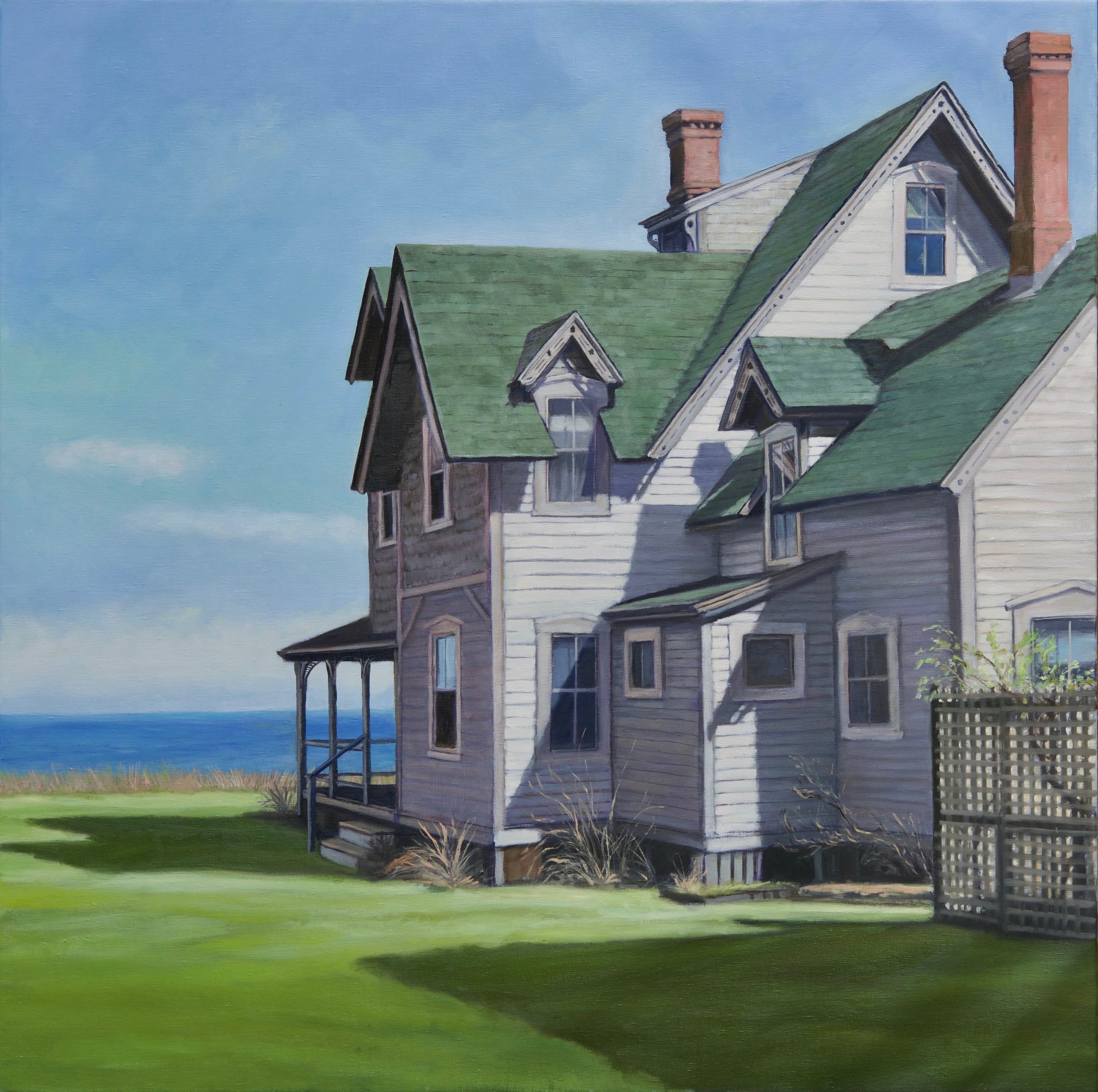 Idlemoor · oil on canvas · 30 × 28 in. Private Collection 