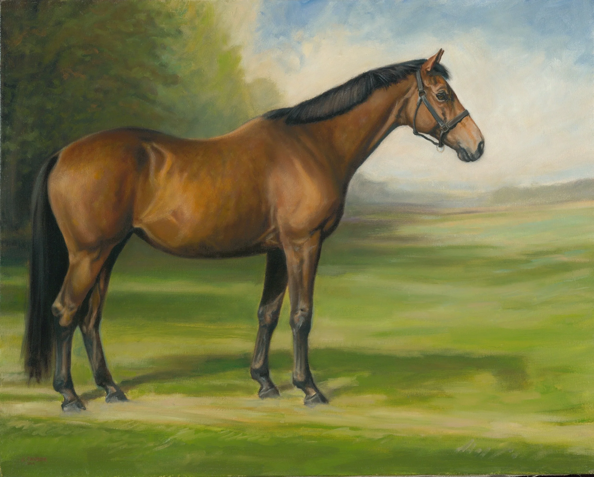 Buttonwood's Dream · oil on linen · 22 × 30 in. Collection of the Artist 