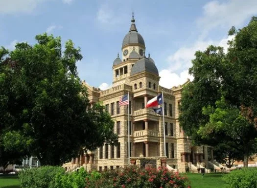 Denton County Courthouse-on-the-Square in downtown Denton, Texas
