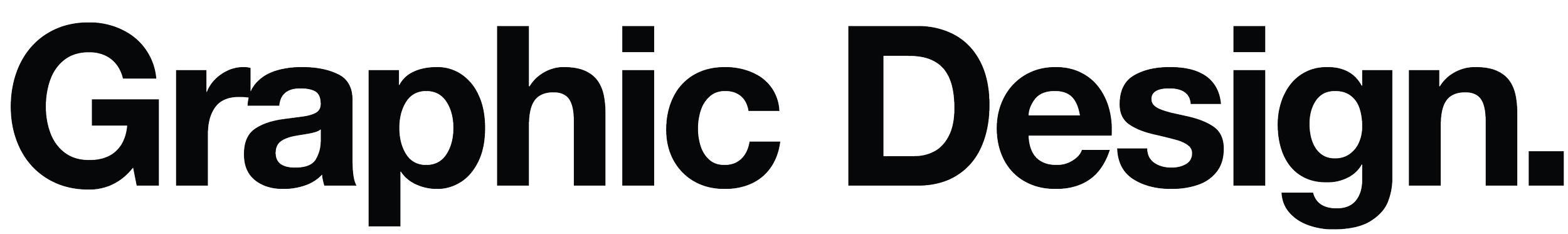 The image features the words "Graphic Design" in bold black font on a transparent background.