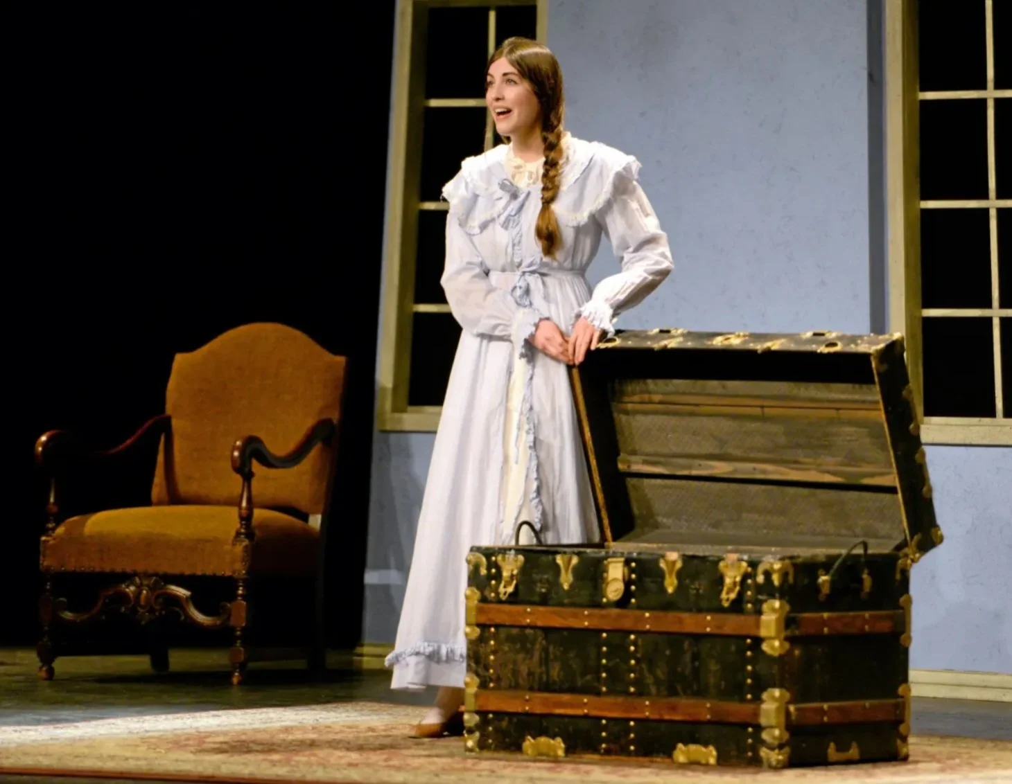 The Little Sweep, a Children's Opera- The eldest daughter going to sleep