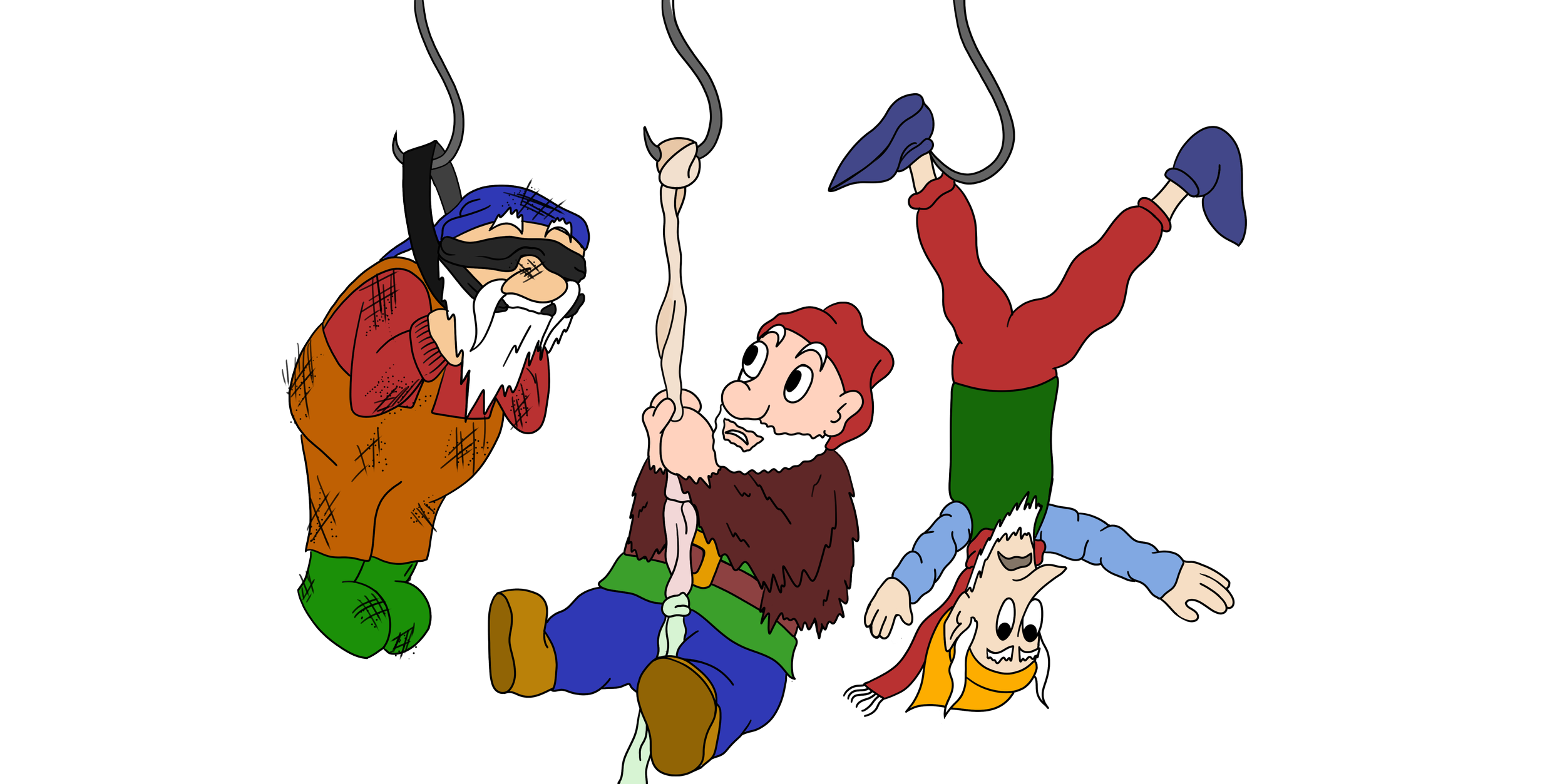 The three Yule Lads find themselves in quite a predicament in Nearly on the Nice List, a holiday special (2024)