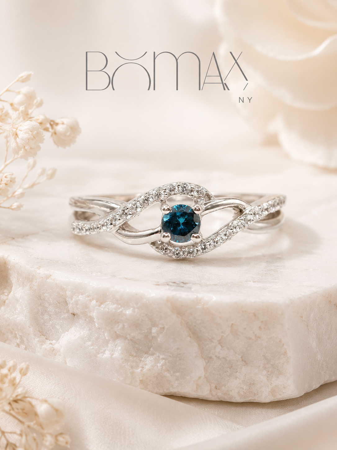 Azure Infinity Ring