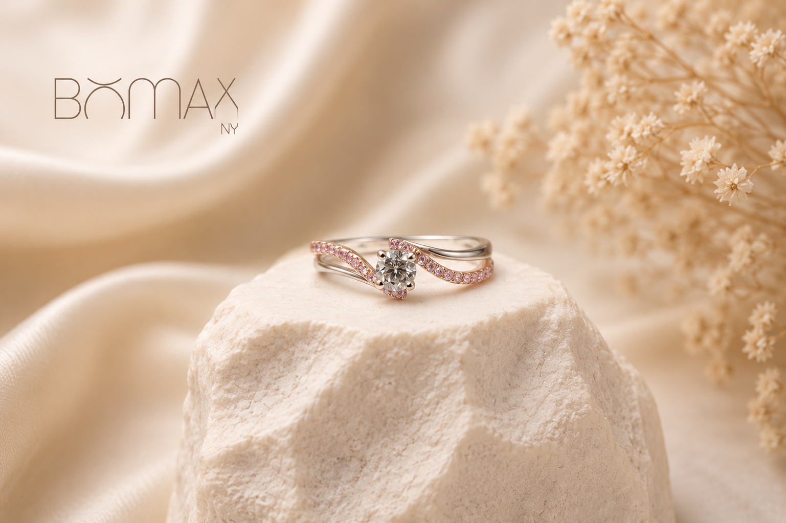 Twisted Elegance Diamond Ring