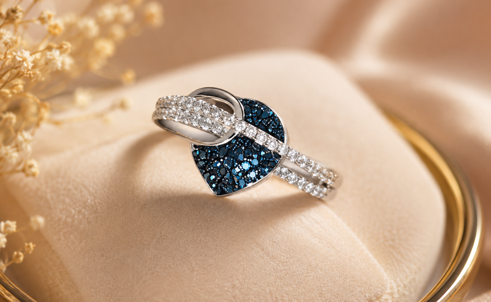 Celestial Heart Ring