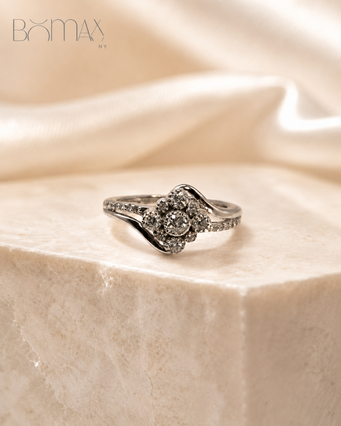 Midnight Bloom Ring