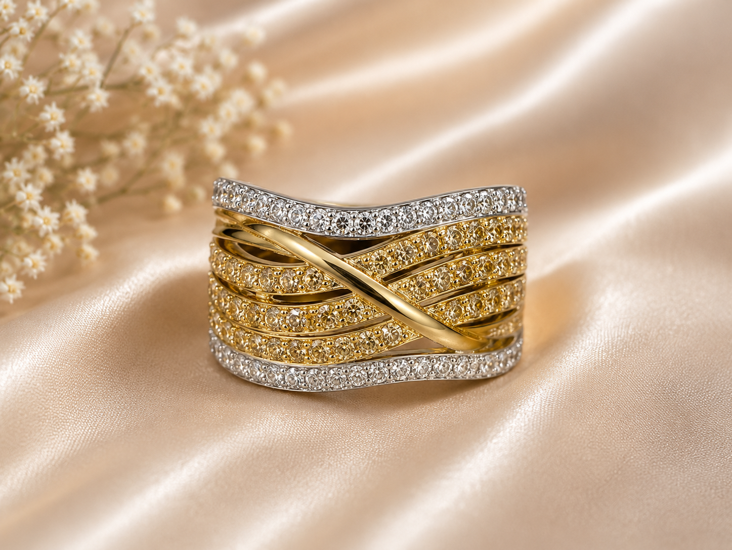 Golden Embrace Ring