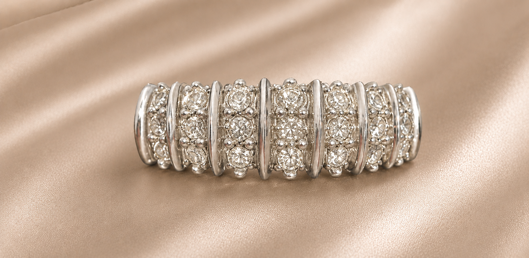Radiant Crown Diamond Band