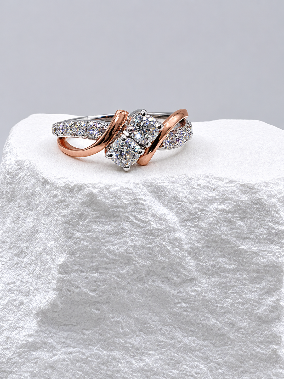 Twilight Vintage Twist Ring