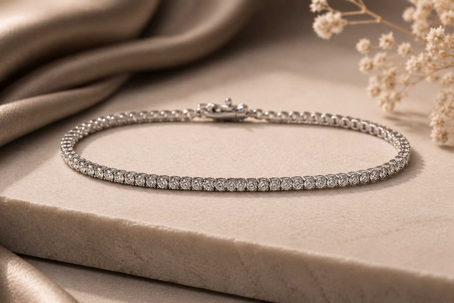 Classic Sparkle Tennis Bracelet