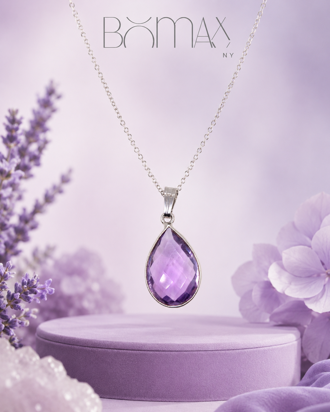 Lavender Moon Necklace