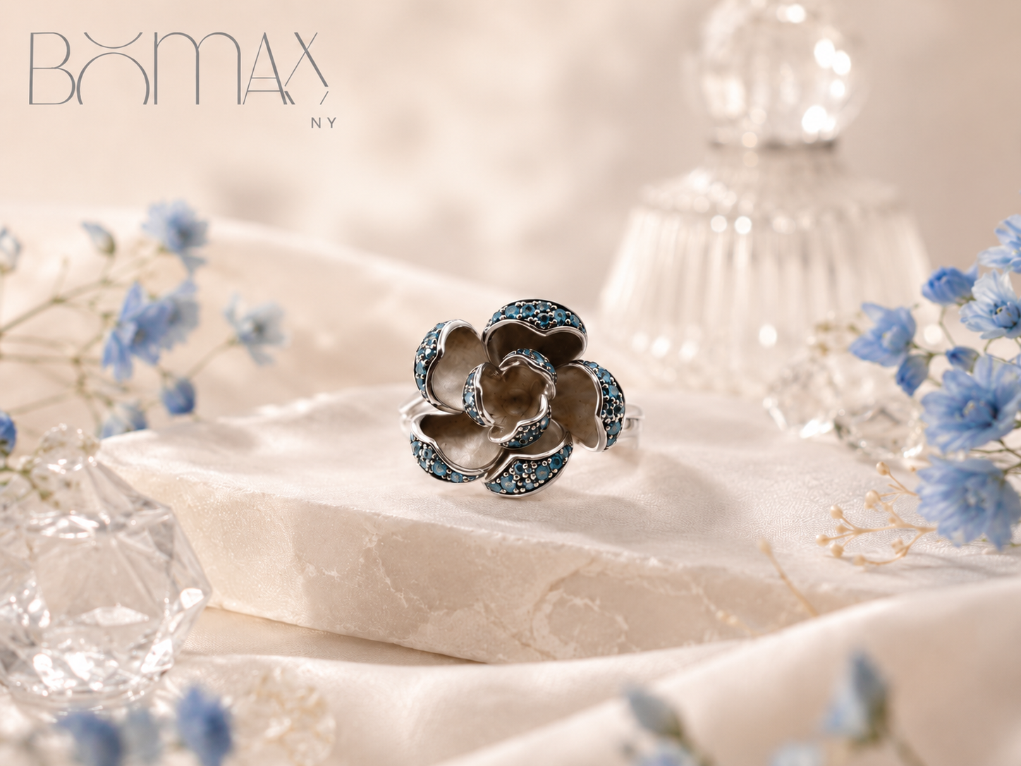 Lagoon Flower Ring