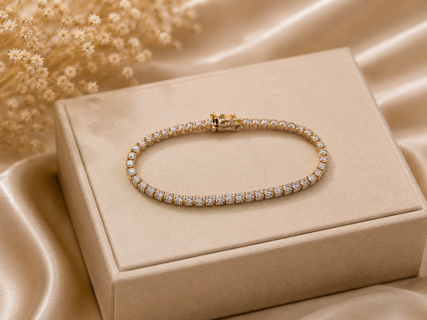 Celeste Tennis Bracelet