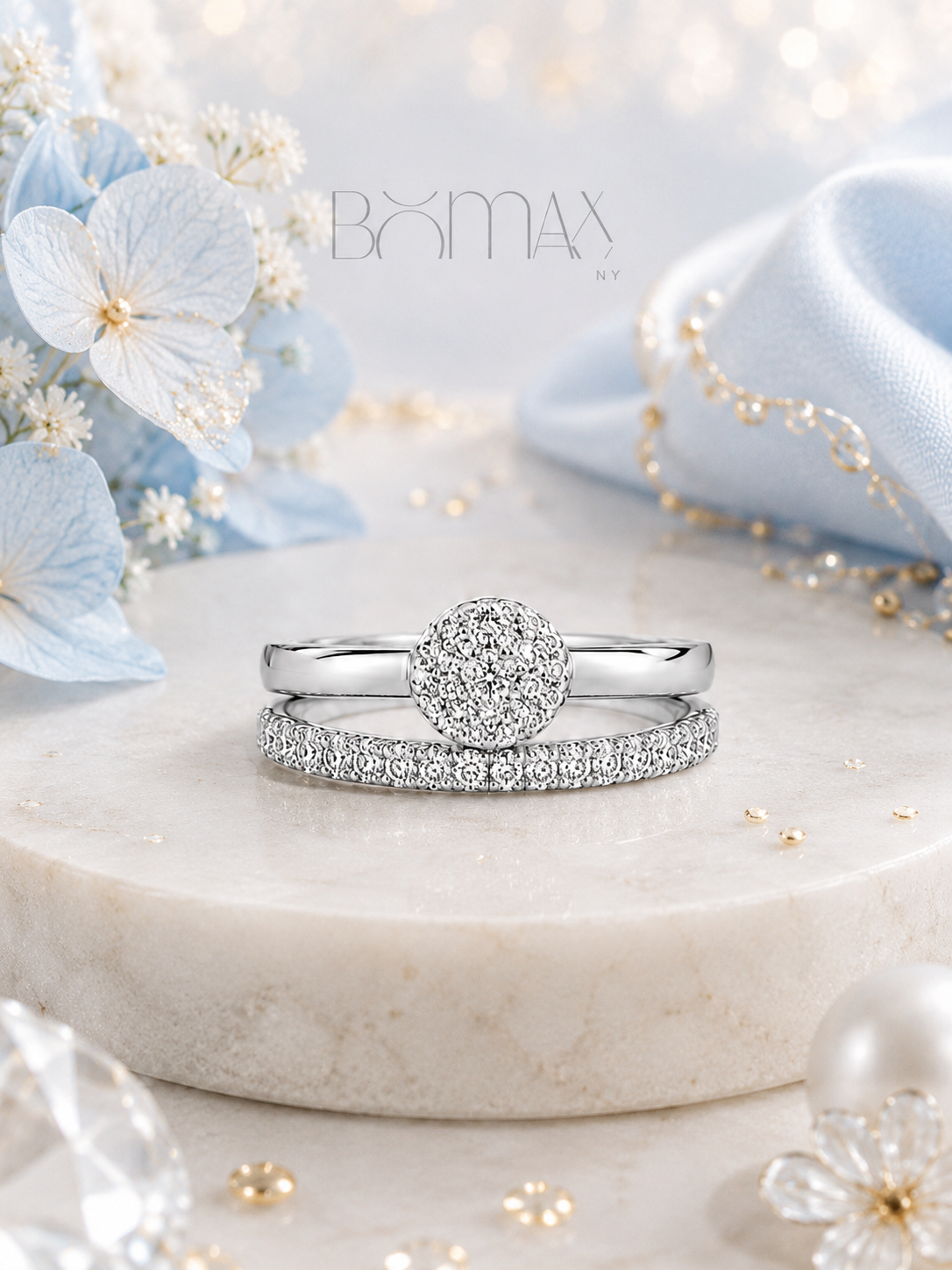 Unity Diamond Ring Set