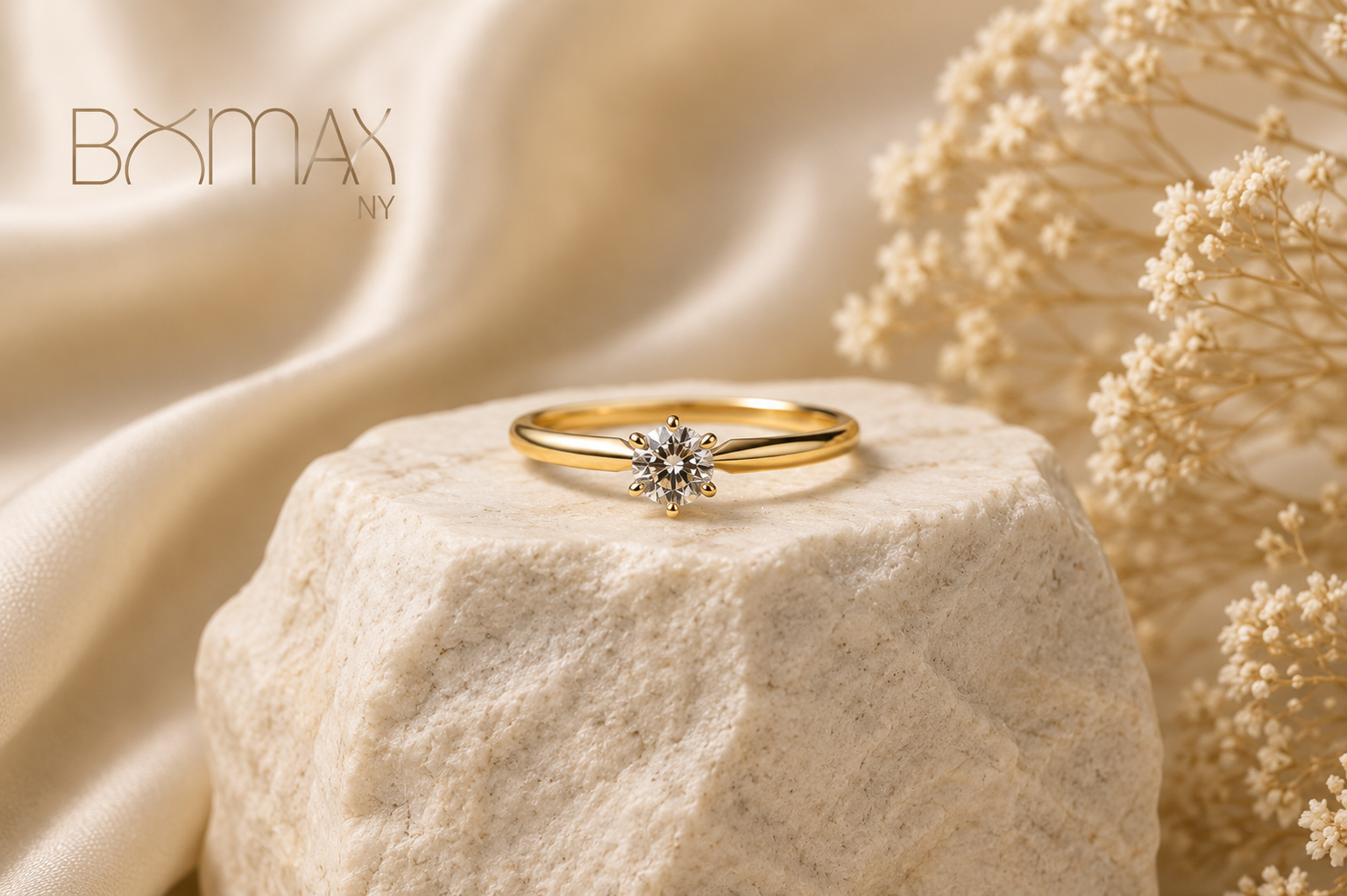 Classic Radiance Solitaire Diamond Ring