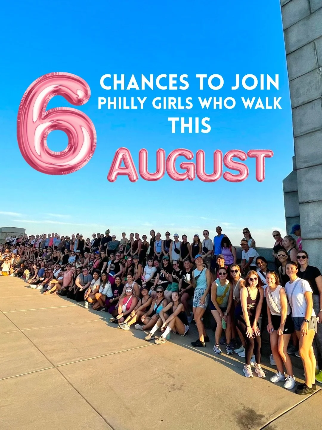 New month, more movement!

Join us this August for FREE opportunities to get your steps and social time in.

Head to the link in our bio for all RSVPs🔗 
Tag a friend who should mark their calendar 🗓️ 
&amp; Save this post for your August plans! 🌞