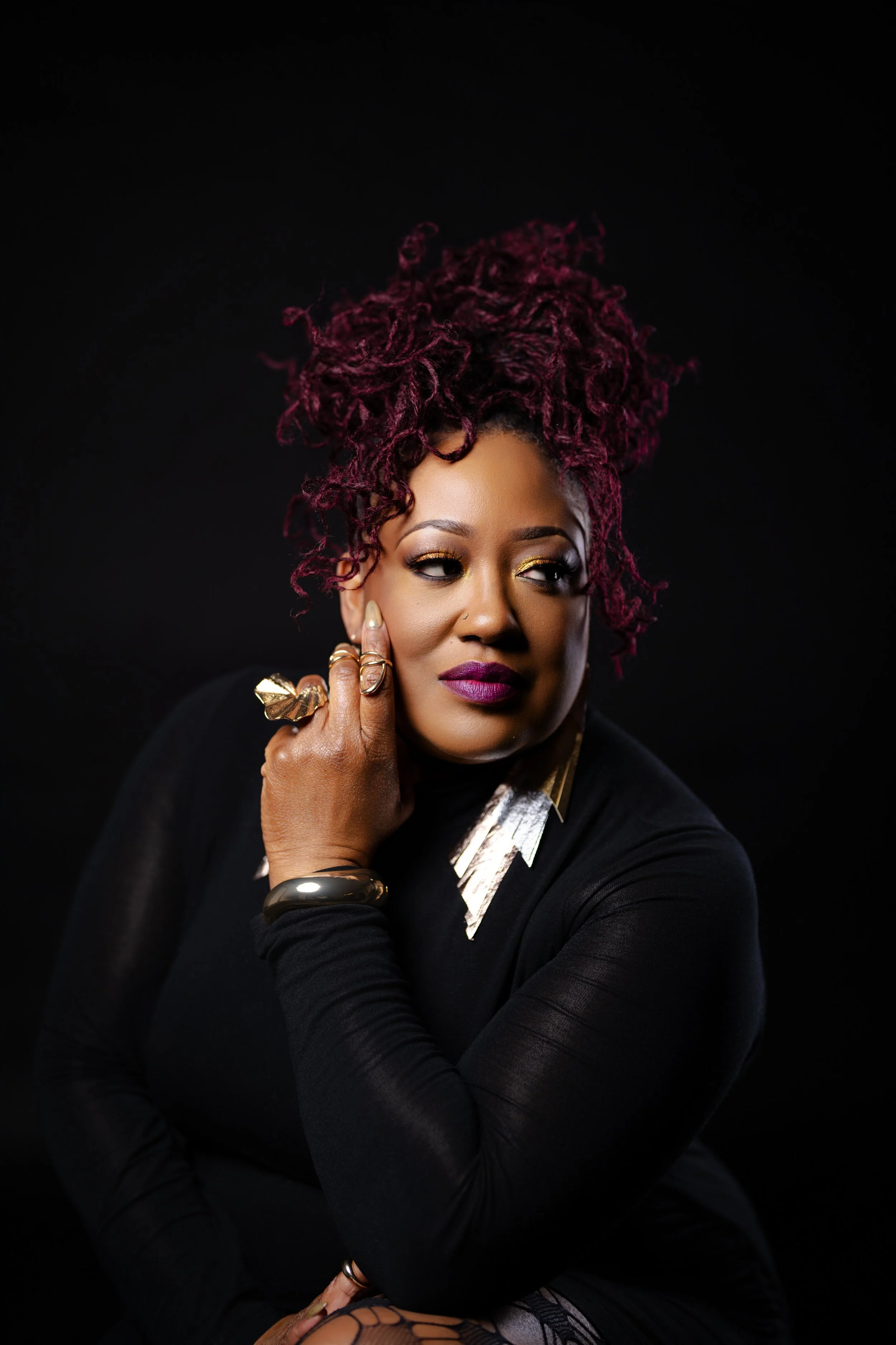 Cherisse Bradley at the Flint Jazz Festival