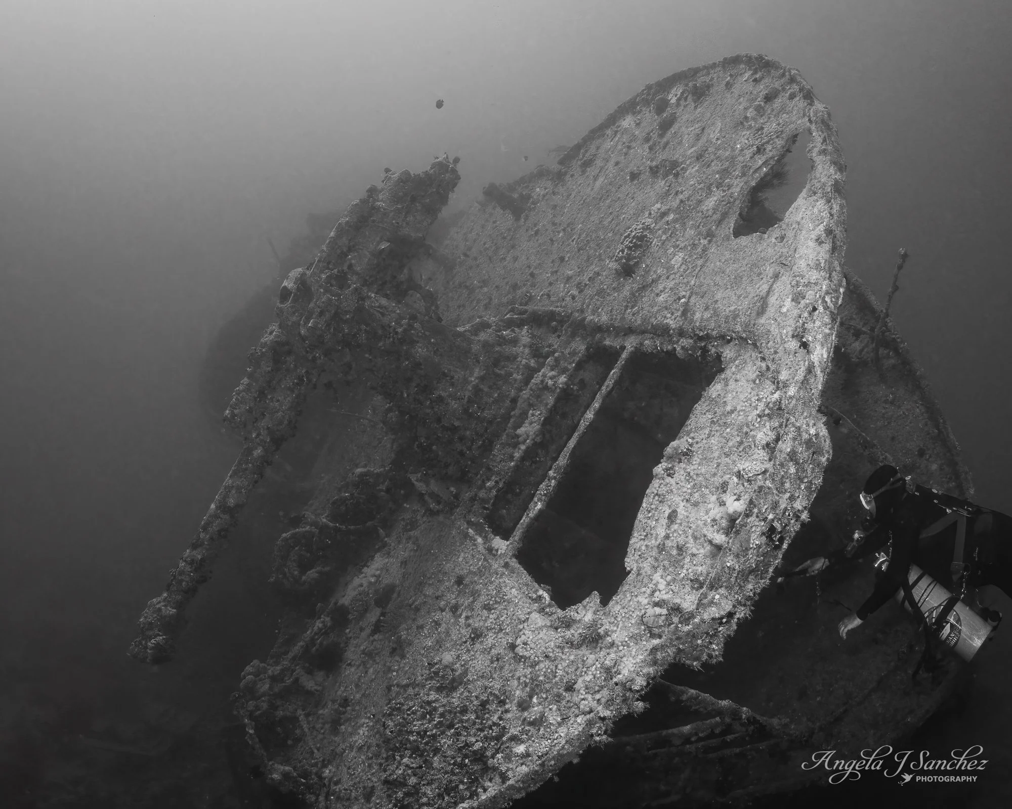 THE SS THISTLEGORM WRECK – The SS Thistlegorm was a British steamship that had departed from Glasgow, Scotland and was heading to Alexandria, Egypt to supply British troops with equipment during World War II.  It was bombed and sunk by German aircraf