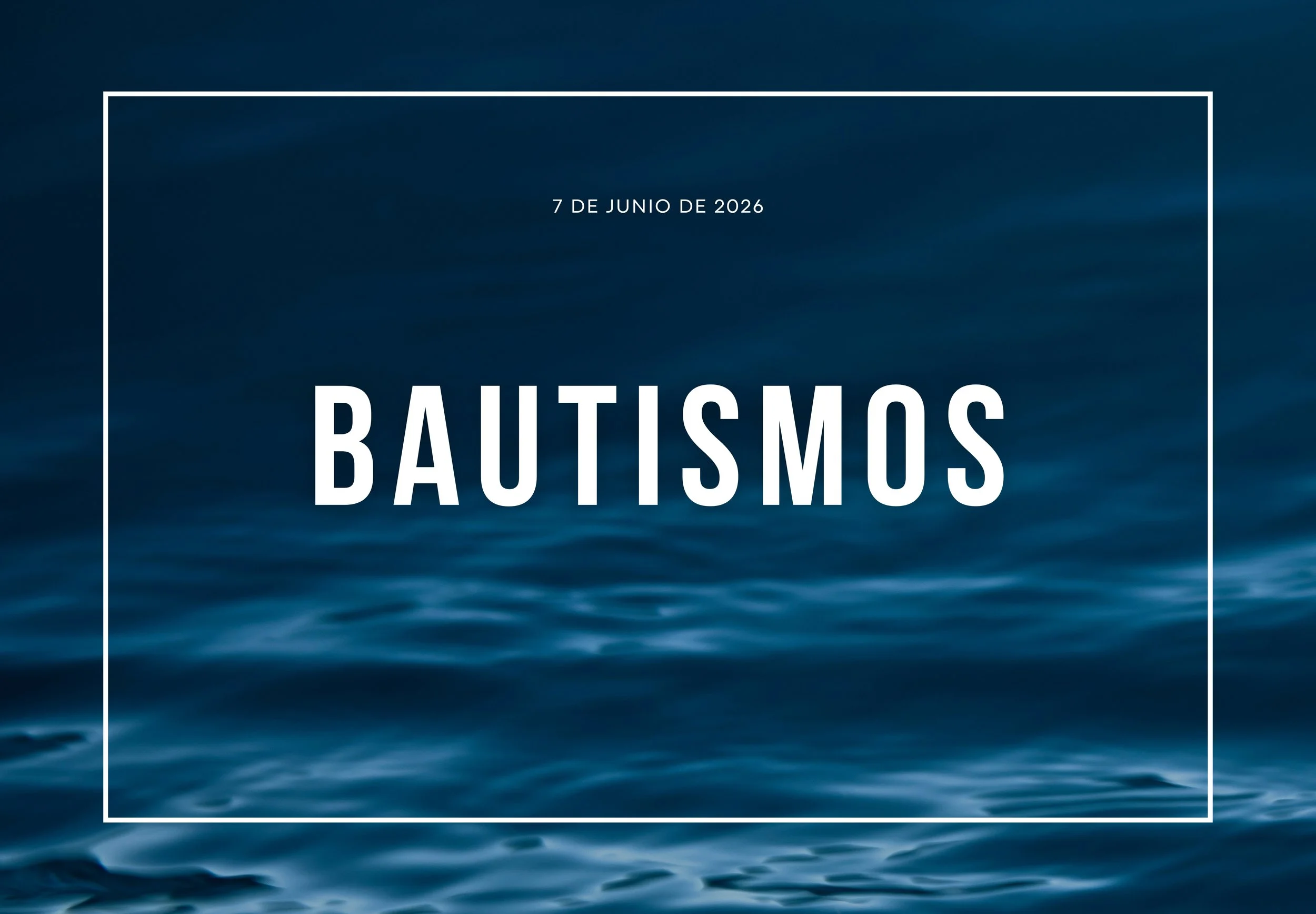 Fecha 7 de junio de 2026 sobre un fondo de agua marina.