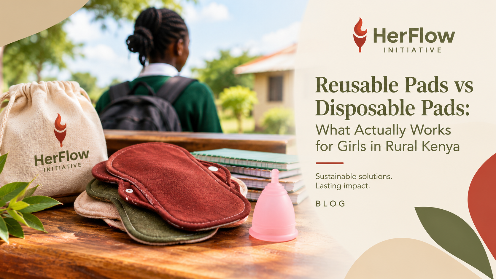Reusable Pads vs Disposable Pads: What Actually Works for Girls in Rural Kenya