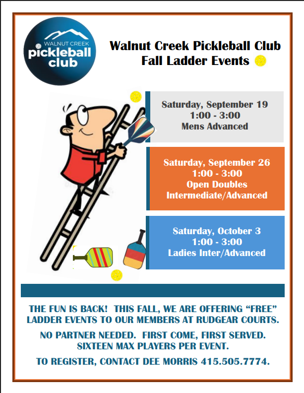 Fall Ladder Events!