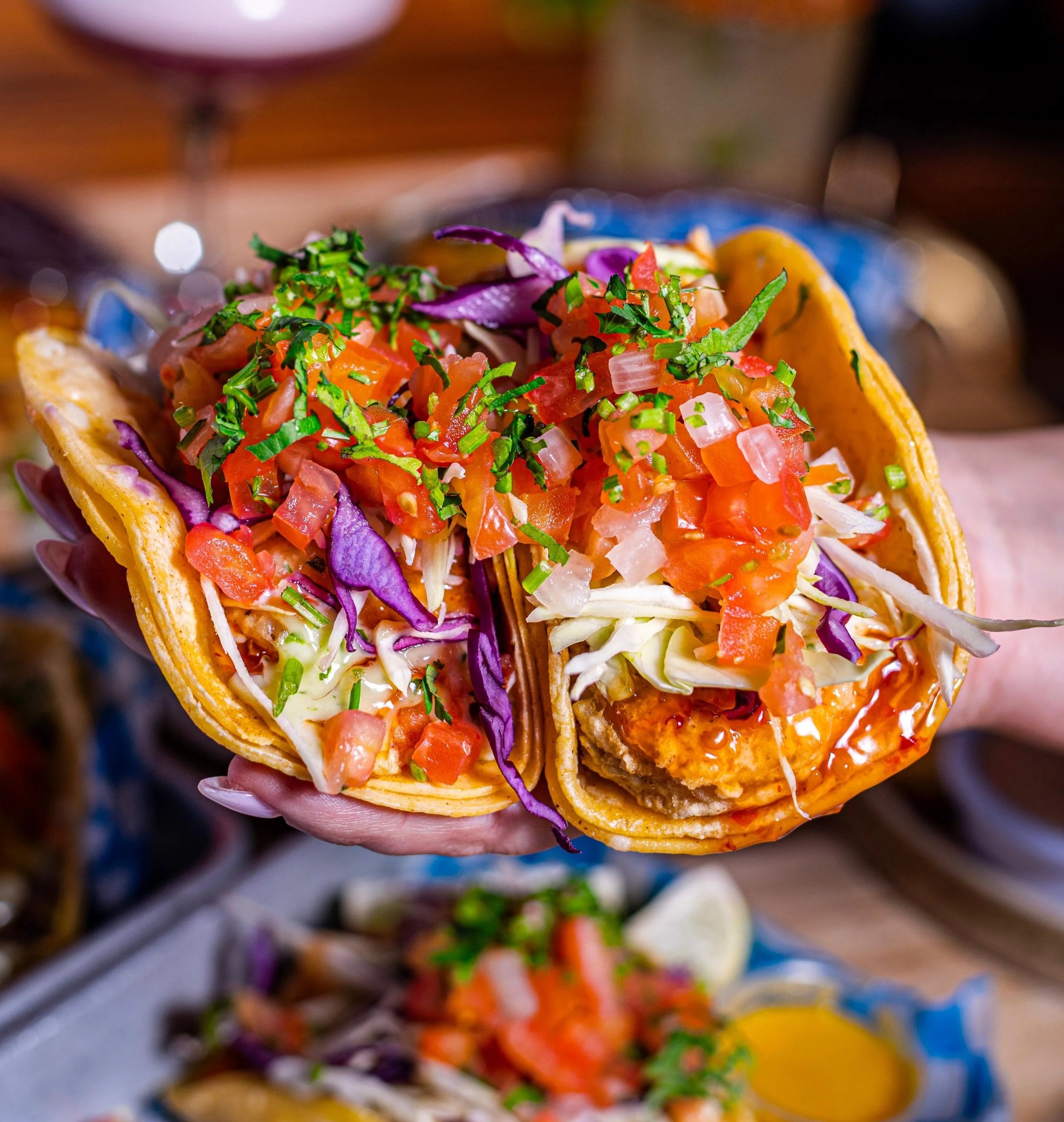 Gourmet tacos in Toronto Fresh ingredients and vibrant toppings in Toronto best tacos