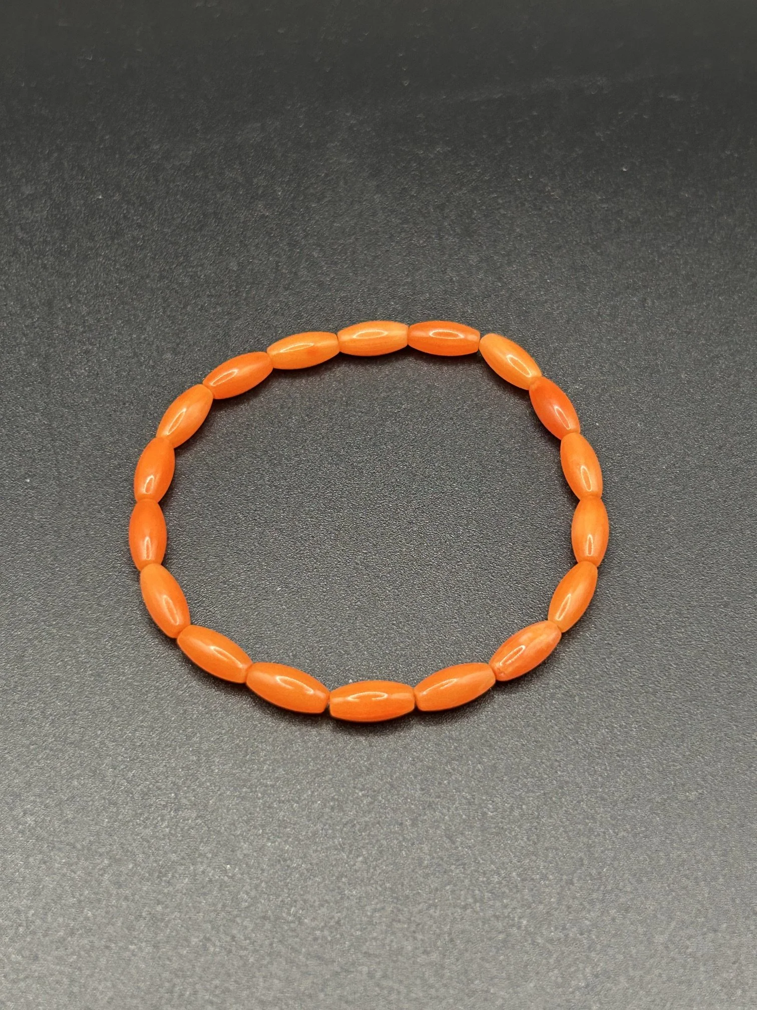 Orange Coral Bracelet