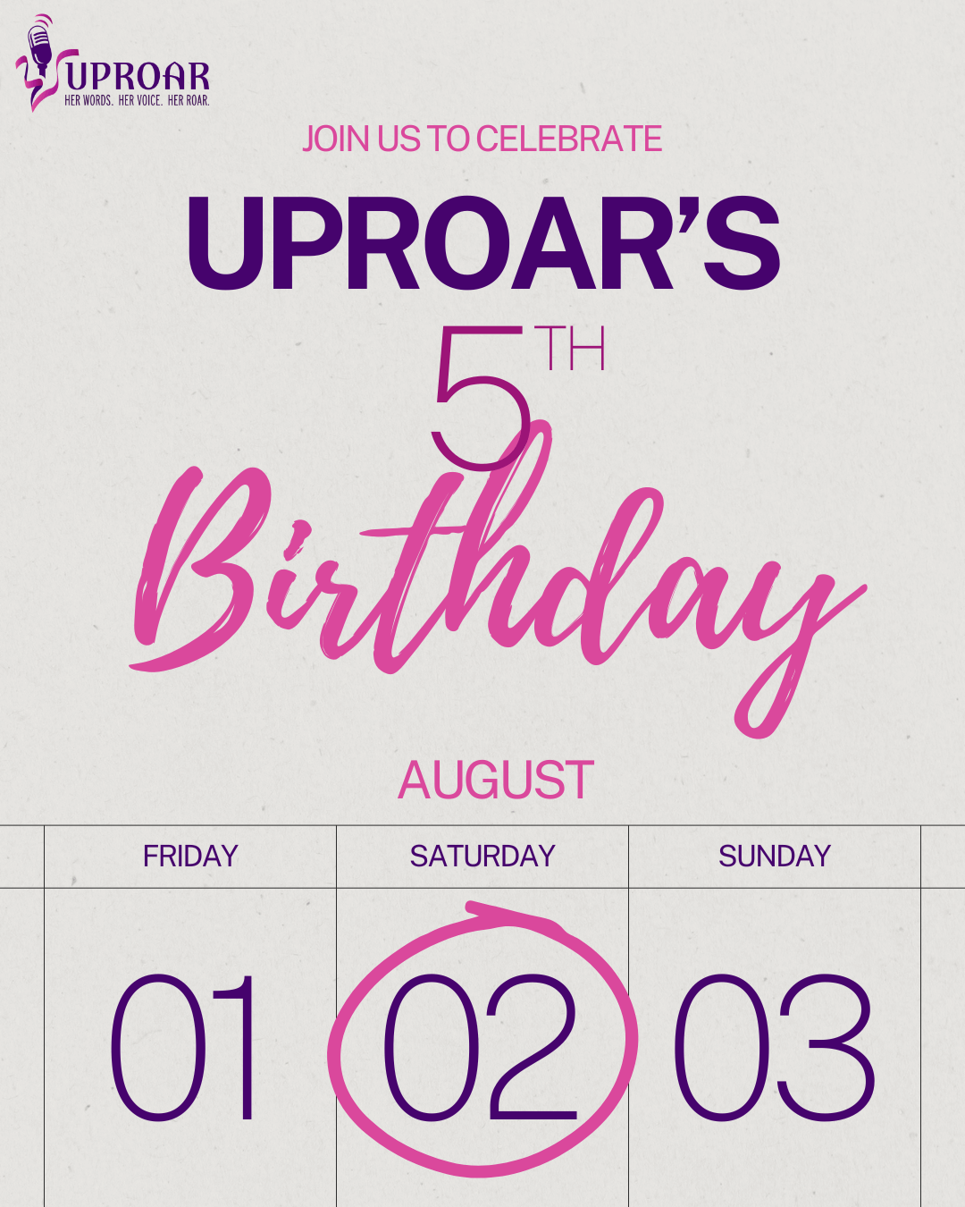 UPROAR Turns 5