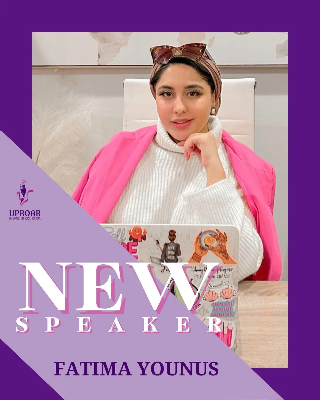 Meet our newest speaker! 🎉🎙️

Fatima Younes is a multifaceted powerhouse. Her work sits at the intersection of community building, storytelling, and entrepreneurship. She is the founder of Muslimah Inc.&reg; and Muslimah HQ, platforms focused on bu