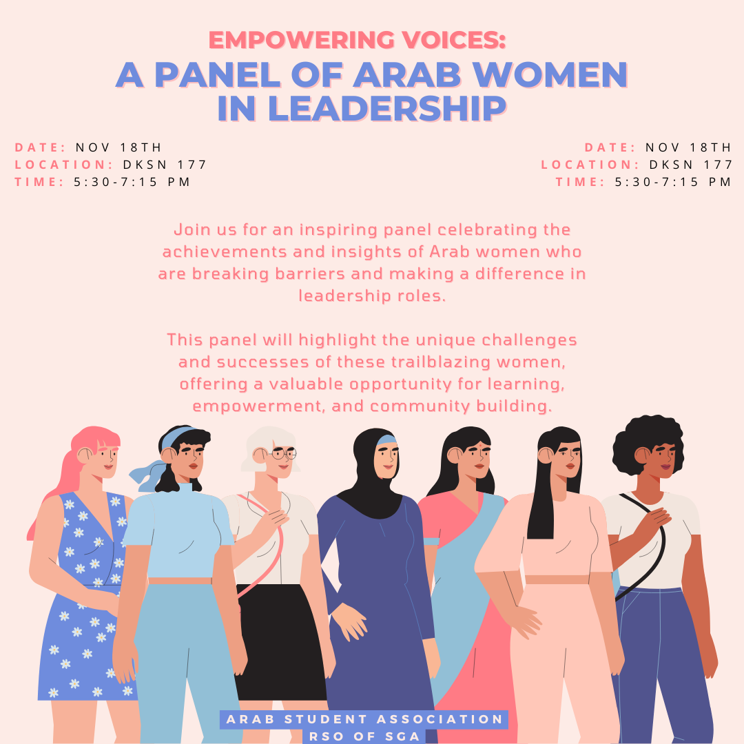 Empowering Voices: A Panel of Arab Women In Leadership